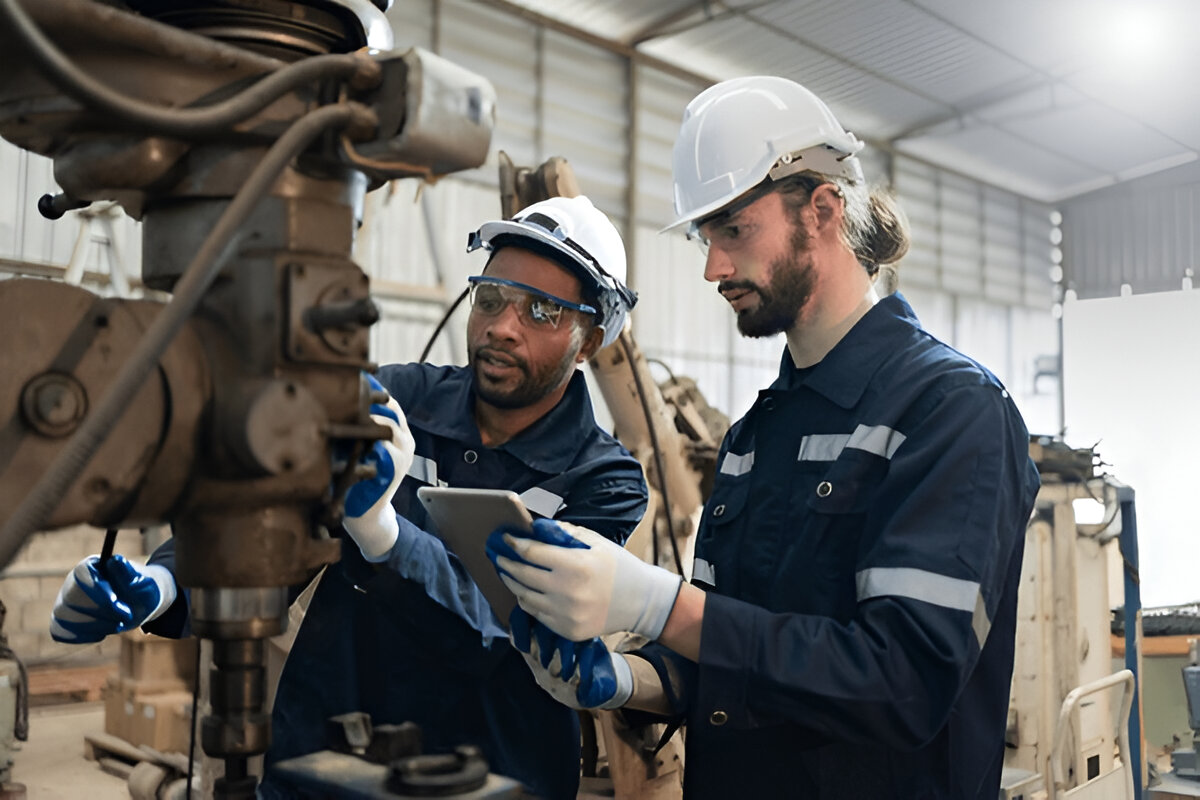 Technicians providing repair and maintenance services with GL Management Services
